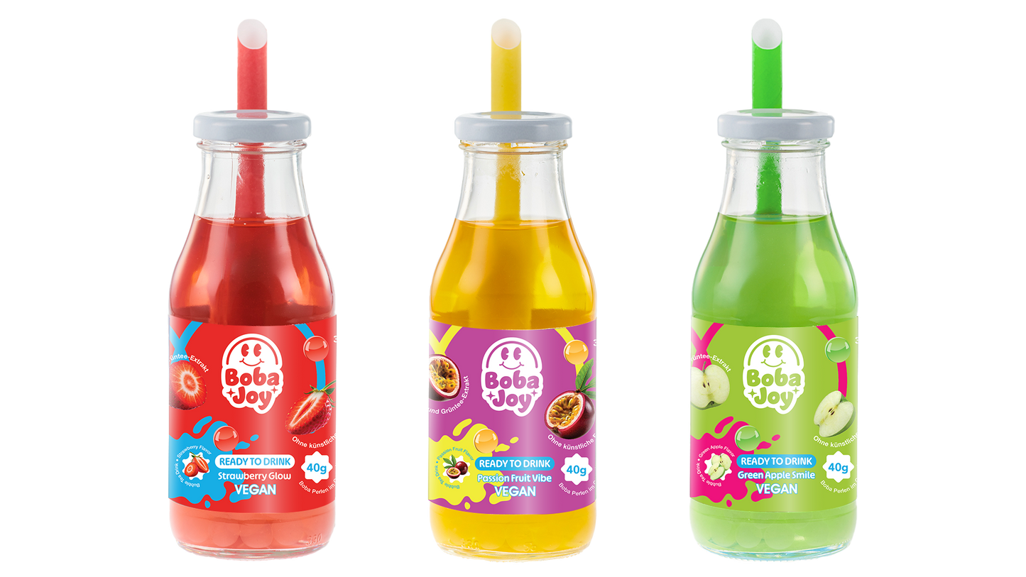 BOBAJOY Ready to Drink Passion Vibe