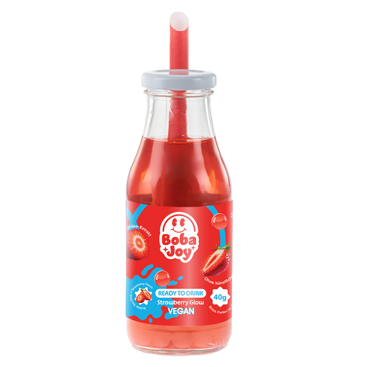 BOBAJOY Ready to Drink Strawberry Glow