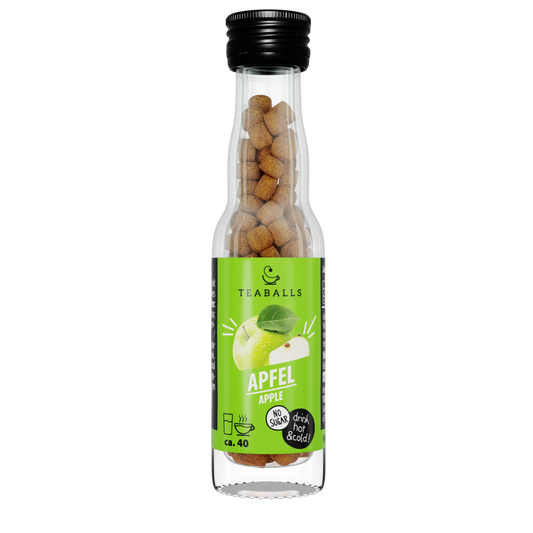 Apfel Tee in Tablettenform