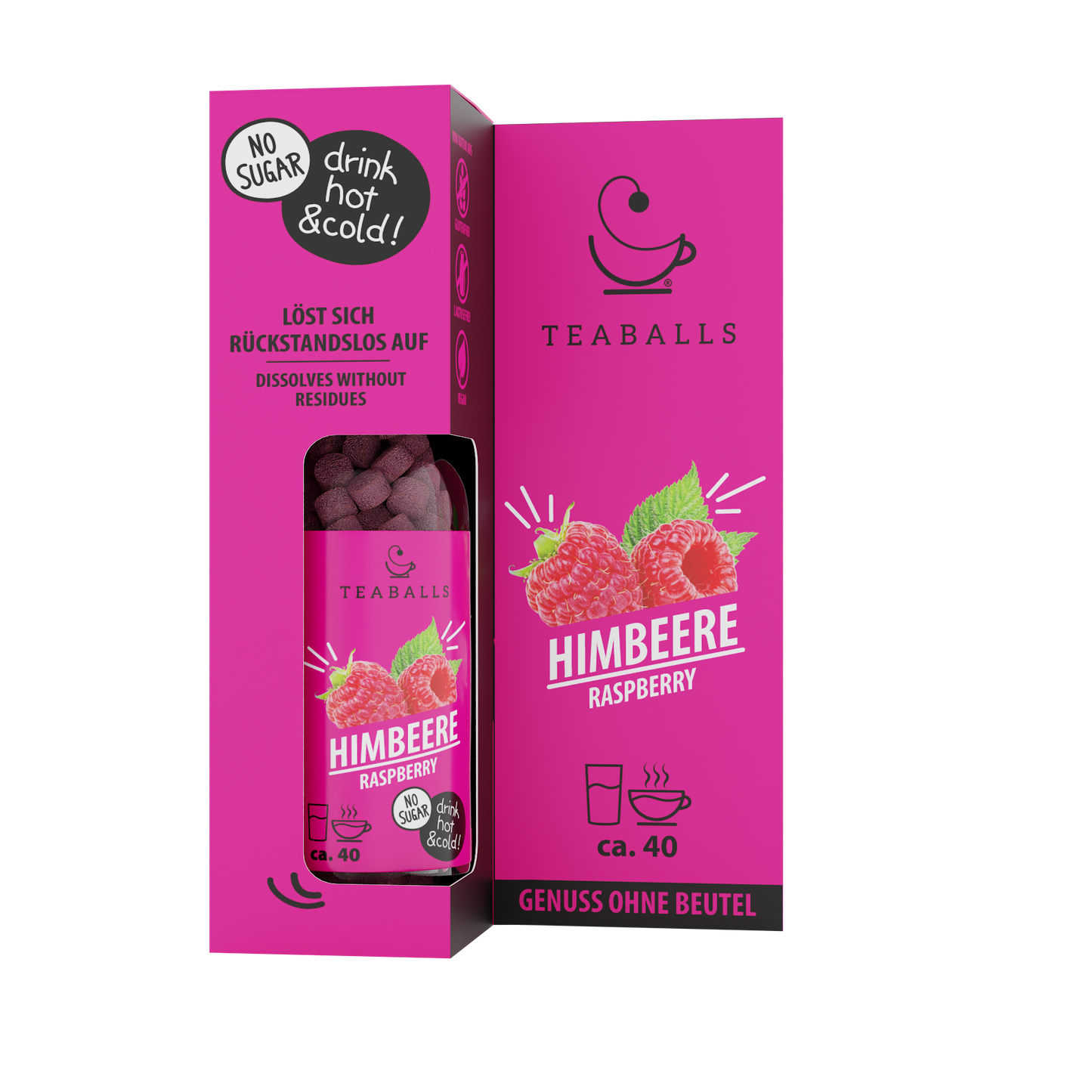 Himbeere - Fruchtiger Eistee und Teerevolution